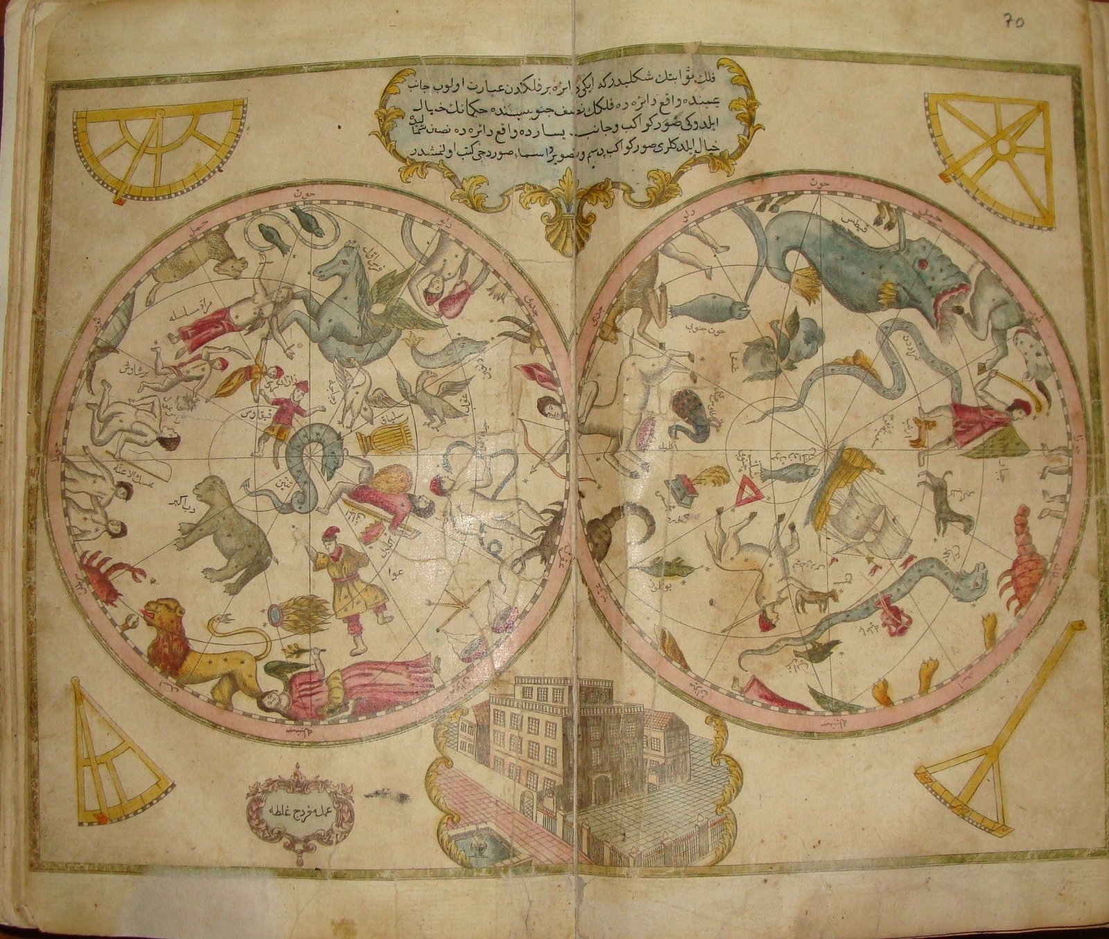 خريطة عثمانية قديمة للجزيرة العربية