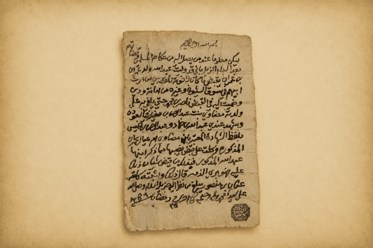 وكالة الشيخ عثمان بن منصور لعبدالله بن عمران