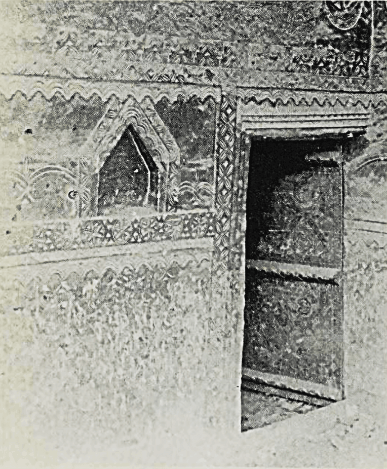 صور قديمة لمباني في نجد من دراسة بعنوان: العمارة المدنية في نجد لجيفري كينغ (1982م)