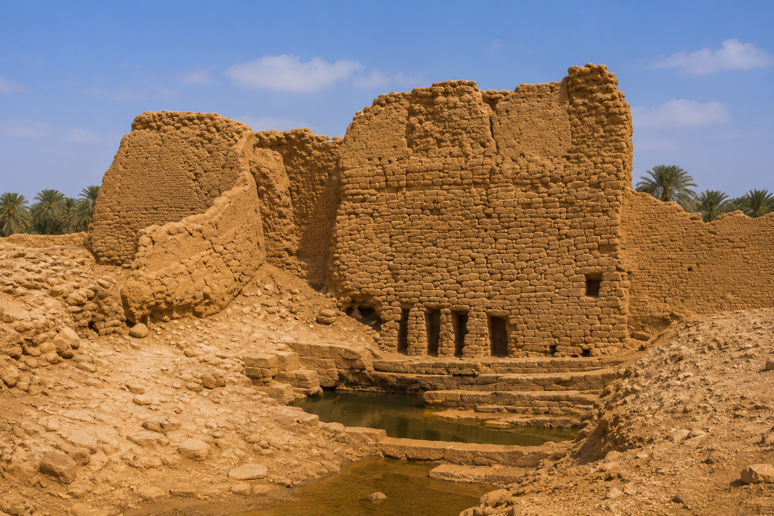 قصر العيسى وقليب المليحة