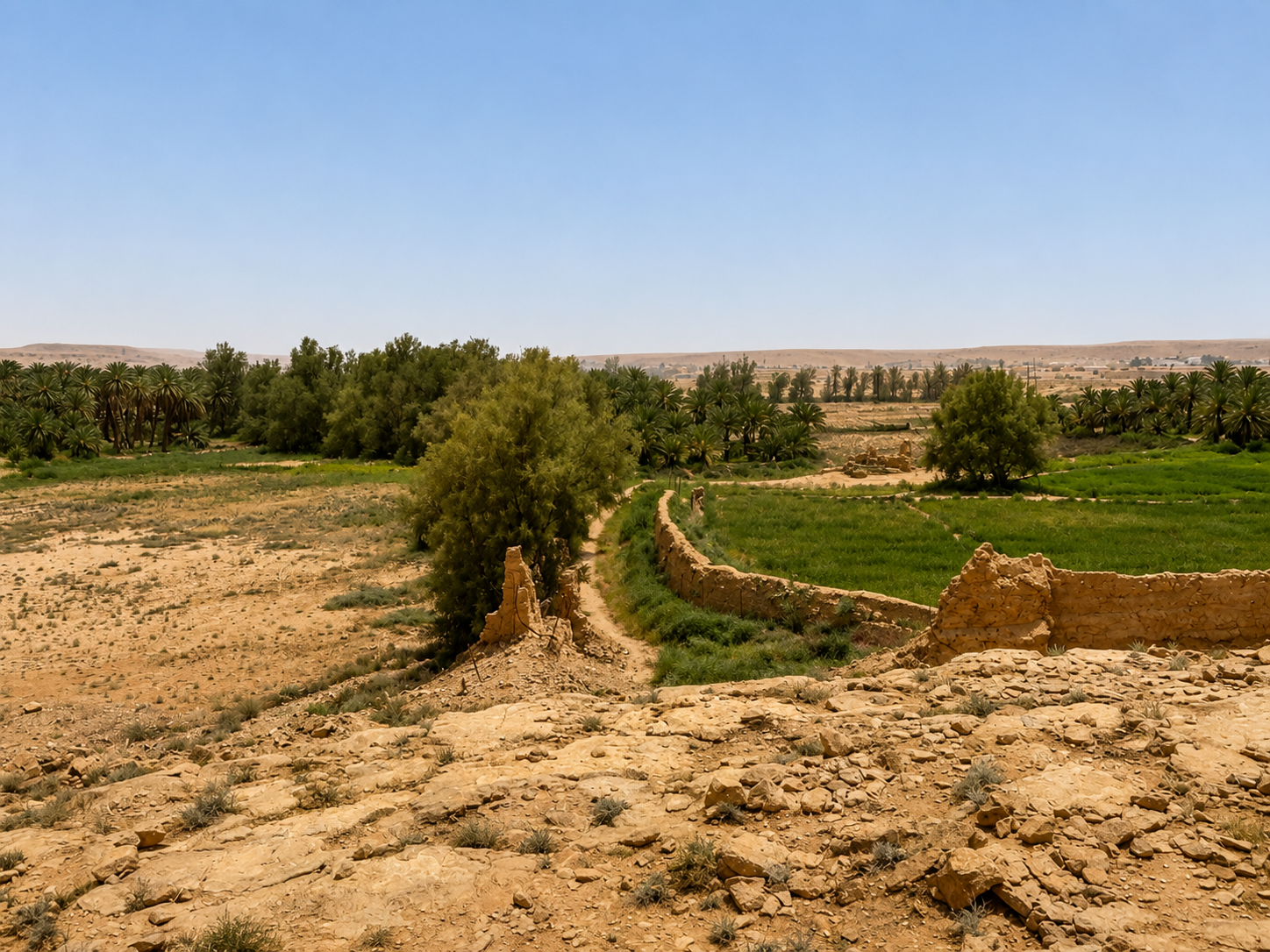 قصر العيسى وقليب المليحة