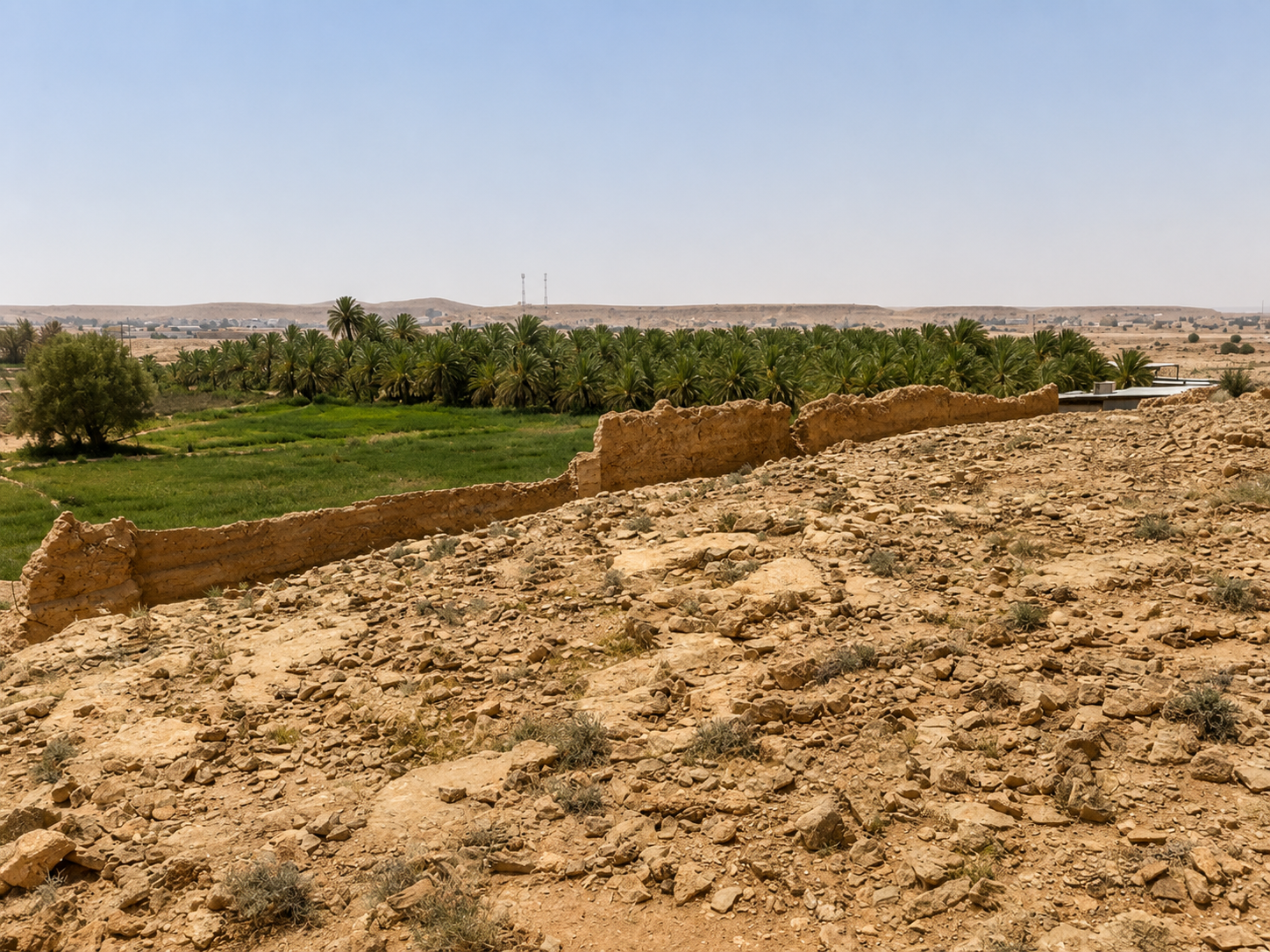 قصر العيسى وقليب المليحة