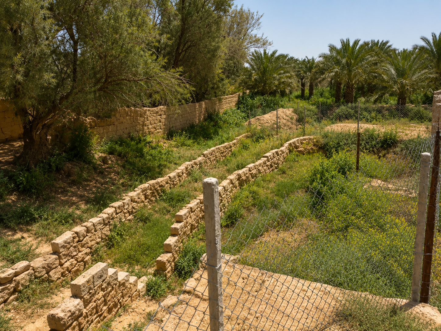 قصر العيسى وقليب المليحة