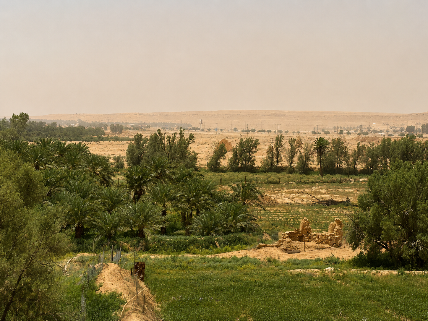 قصر العيسى وقليب المليحة