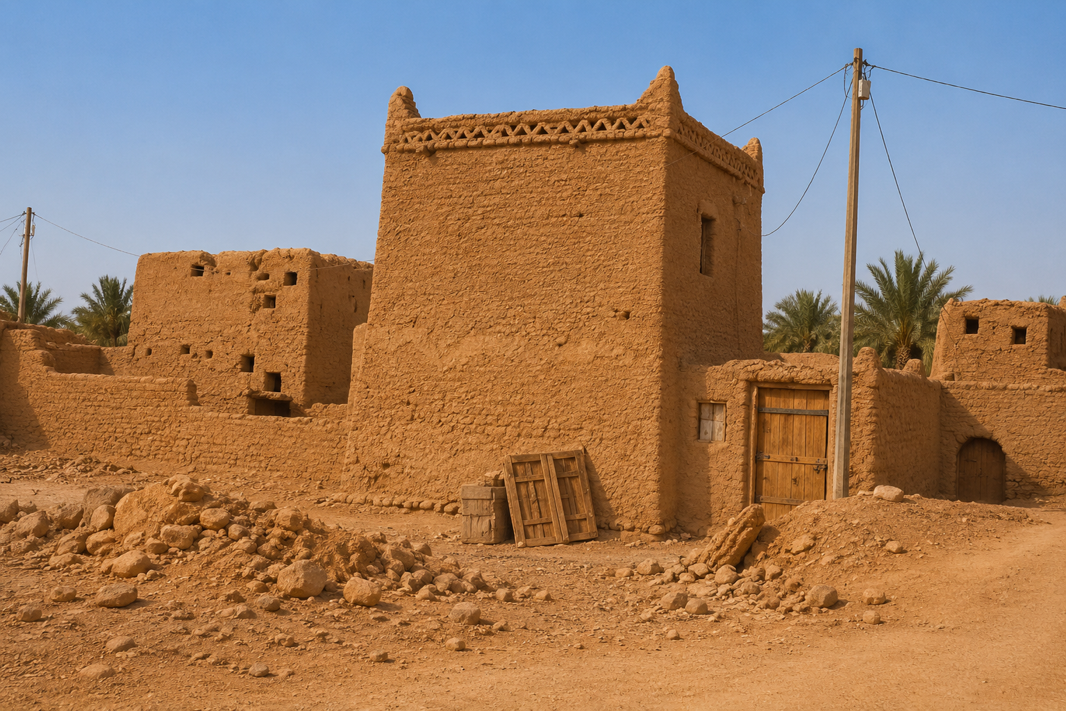 قصر العيسى وقليب المليحة