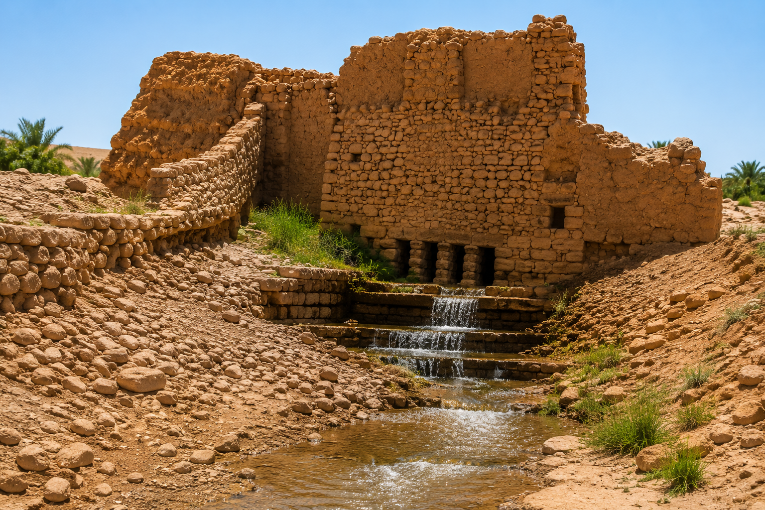 قصر العيسى وقليب المليحة