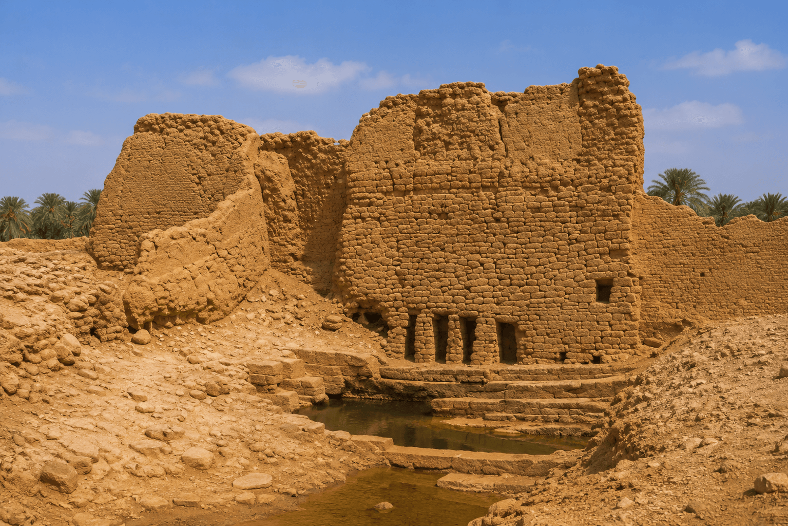 قصر العيسى وقليب المليحة