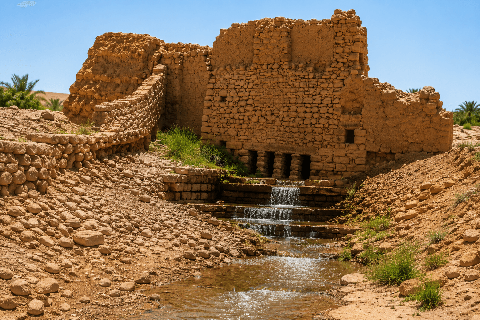 قصر العيسى وقليب المليحة