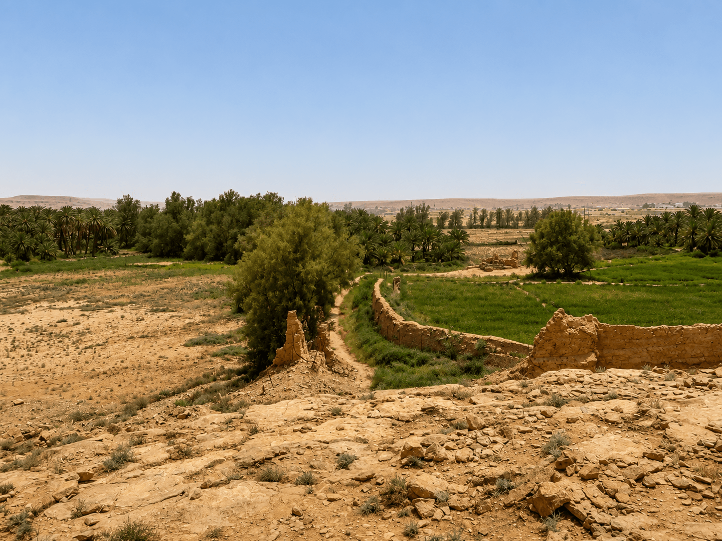 قصر العيسى وقليب المليحة
