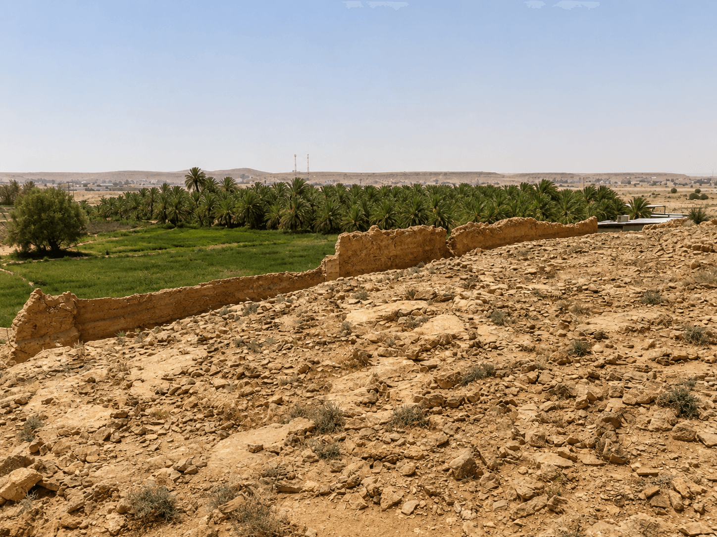 قصر العيسى وقليب المليحة