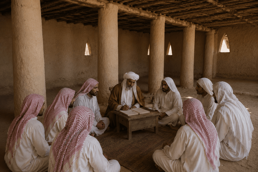 من القضاة والأئمة والكتّاب الشرعيون في جلاجل