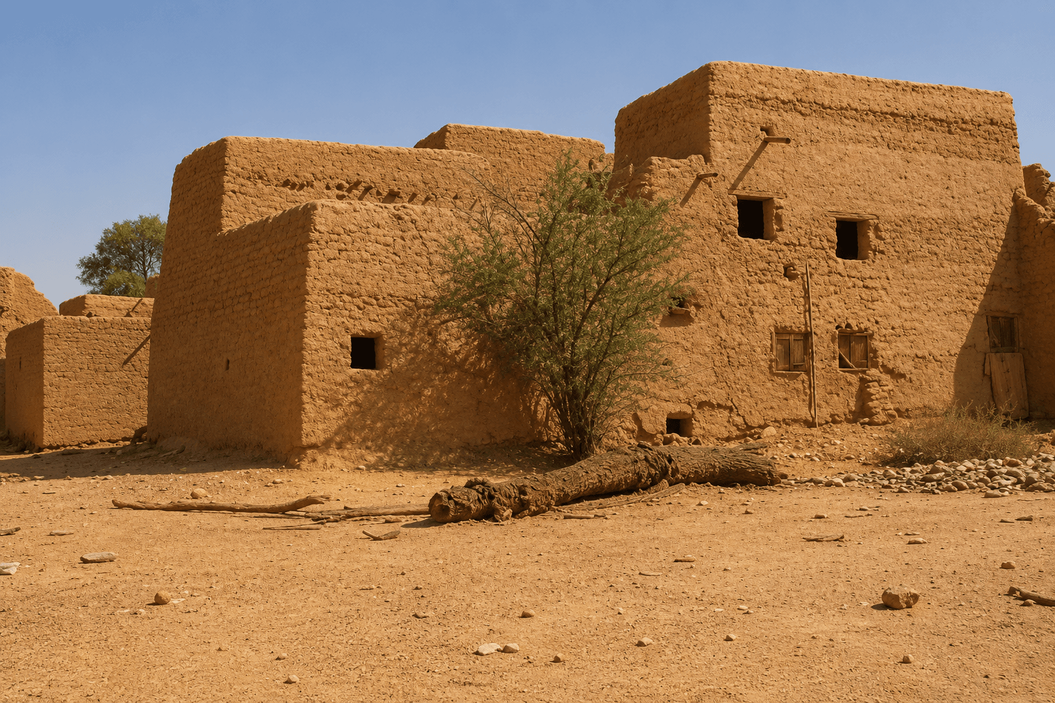 العمارة النجدية والبيئة: كيف صنعت الصحراء هوية البناء في نجد؟