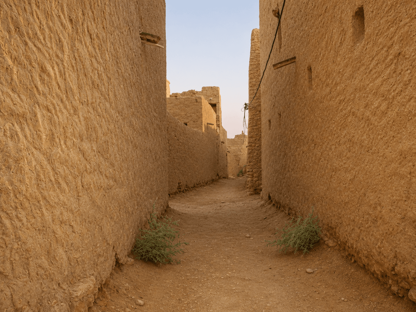 العمارة النجدية والبيئة: كيف صنعت الصحراء هوية البناء في نجد؟