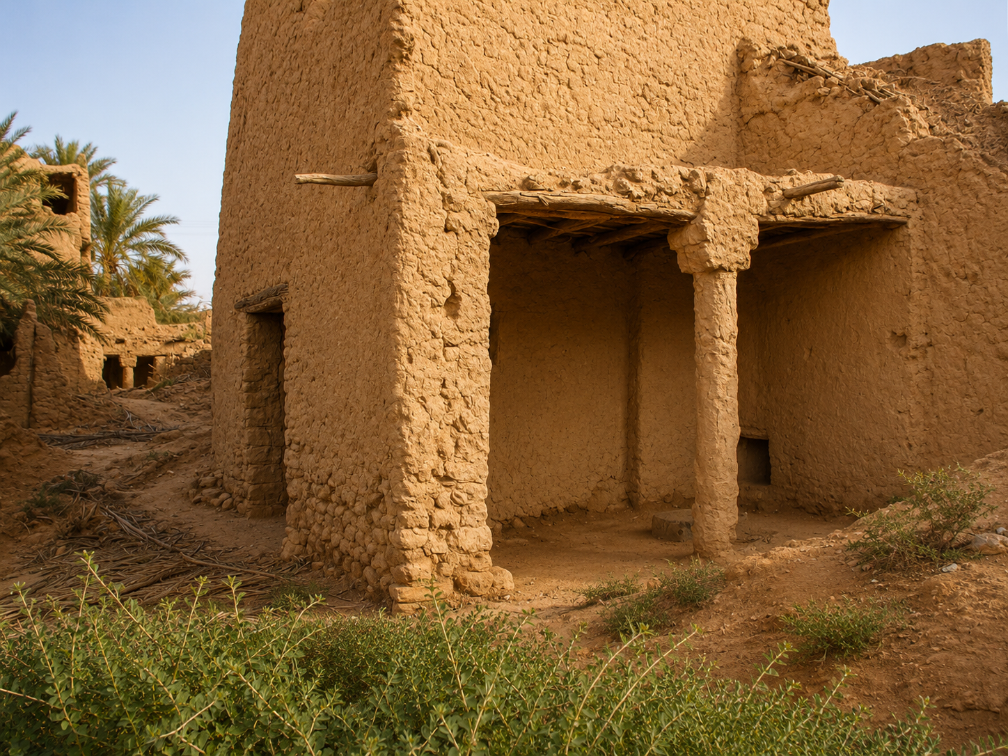 العمارة النجدية والبيئة: كيف صنعت الصحراء هوية البناء في نجد؟