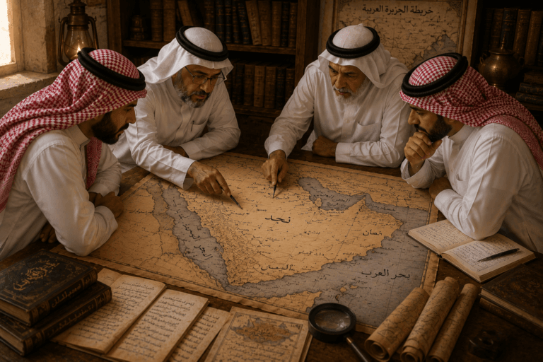 الجغرافيا التاريخية لنجد بين النص والمكان